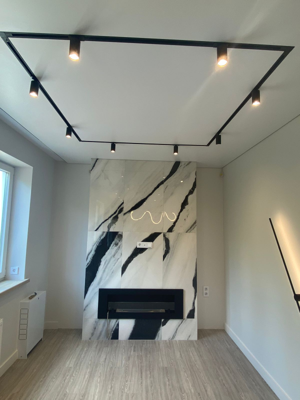 Встраиваемый биокамин в портале