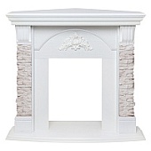 Портал для электрокамина Athena  GR STD WT Corner