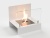 Настольный биокамин Lux Fire "Афиша" M Белый Lux fire
