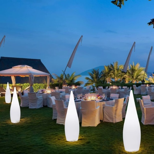 Светильник Капля 36х120 питание от 220В, RGB