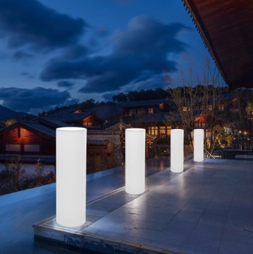 Светильник Цилиндр 25х71 питание от 220В, RGB