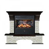 Бостон грот однотонный (венге)+Samba 3D