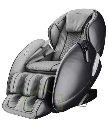 Массажное кресло Casada AlphaSonic 2 Серо-Чёрное