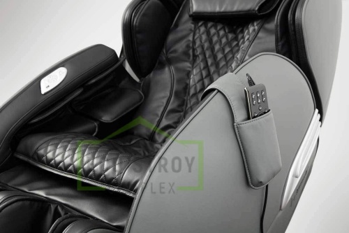 Массажное кресло Casada AlphaSonic 2 Серо-Чёрное