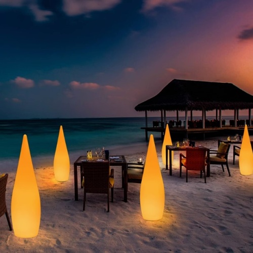 Светильник Капля 24х80 питание от 220 В, RGB