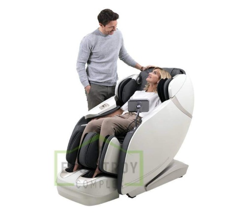 Массажное кресло Casada SkyLiner 2 Серо-Белый