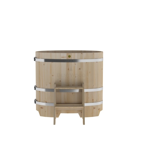 Купель овальная из кедра BentWood 0,59х1,06