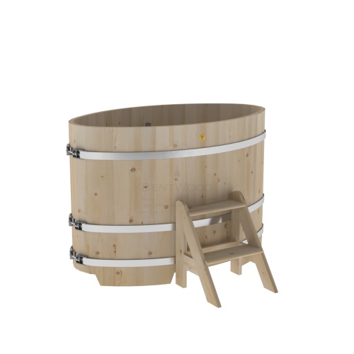 Купель овальная из кедра BentWood 0,80х1,42
